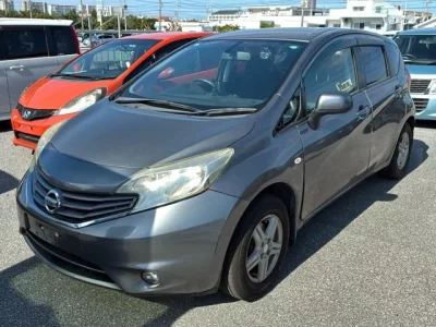 Nissan NOTE  с аукциона в Японии