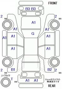 Honda LEGEND лот № 10006 оценка 3.5  с аукциона в Японии 8