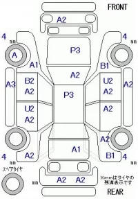 Honda FIT SHUTTLE лот № 25028 оценка 3  с аукциона в Японии 11