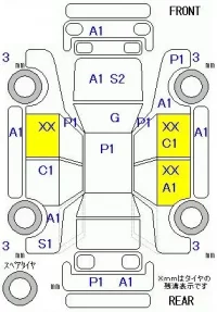 Honda N BOX лот № 25029 оценка 3  с аукциона в Японии 9