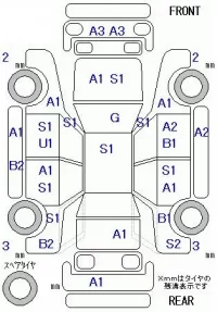 Mazda DEMIO лот № 25032 оценка 3  с аукциона в Японии 9