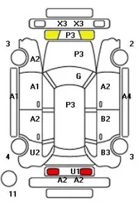 Toyota VOXY лот № 10508 оценка 3  с аукциона в Японии 4