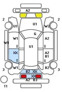 Toyota ESTIMA лот № 10509 оценка R  с аукциона в Японии 6