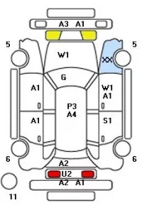Toyota AURIS лот № 10525 оценка R  с аукциона в Японии 5
