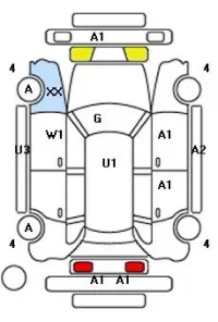 Toyota AURIS лот № 10526 оценка 3.5  с аукциона в Японии 11