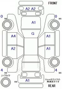 Honda ODYSSEY лот № 26047 оценка 3.5  с аукциона в Японии 9