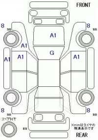 Honda STEP WAGON лот № 26051 оценка 4  с аукциона в Японии 9