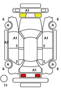 Peugeot 508 лот № 31012 оценка 4.5  с аукциона в Японии 11
