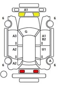 Volvo XC70 лот № 31014 оценка 4  с аукциона в Японии 11