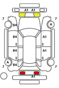 Volvo V60 лот № 31017 оценка 3  с аукциона в Японии 11