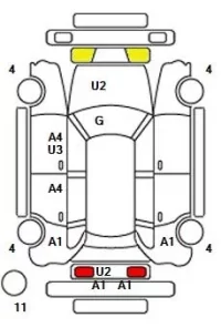 Citroen C3 лот № 31018 оценка 4  с аукциона в Японии 9