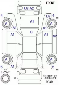 Honda CIVIC лот № 10199 оценка 4  с аукциона в Японии 11