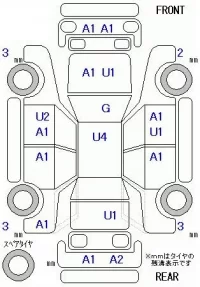 Honda CROSSROAD лот № 20030 оценка 3.5  с аукциона в Японии 8