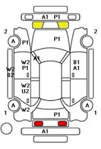 Mazda 6 лот № 25175 оценка 3.5  с аукциона в Японии 11
