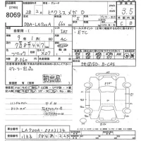 Toyota PIXIS MEGA лот № 8069 оценка 3.5  с аукциона в Японии 10