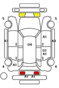 Toyota PRIUS лот № 25168 оценка 3.5  с аукциона в Японии 11