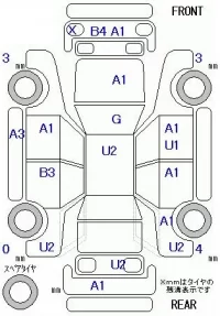 Honda ODYSSEY лот № 20195 оценка 3.5  с аукциона в Японии 8