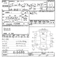 Nissan CUBECUBIC лот № 8306 оценка 3.5  с аукциона в Японии 7