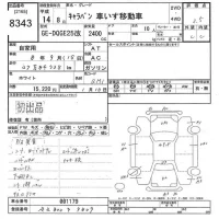 Nissan CARAVAN BUS лот № 8343 оценка 3.5  с аукциона в Японии 3