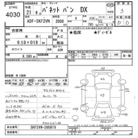 Nissan VANETTE VAN лот № 4030 оценка 3  с аукциона в Японии 9