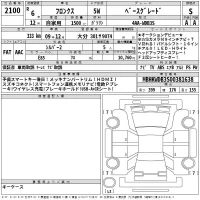 Suzuki FRONX лот № 2100 оценка S  с аукциона в Японии 2