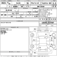 Daihatsu Cast лот № 3021 оценка 3.5  с аукциона в Японии 2