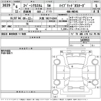 Suzuki SPACIA лот № 3039 оценка 5  с аукциона в Японии 2