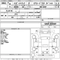 Daihatsu HIJET TRUCK лот № 3061 оценка 3.5  с аукциона в Японии 2