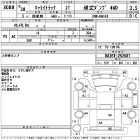 Suzuki CARRY TRUCK лот № 3080 оценка 3.5  с аукциона в Японии 2