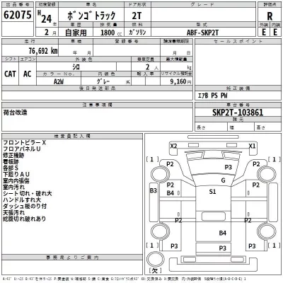 Mazda BONGO  с аукциона в Японии