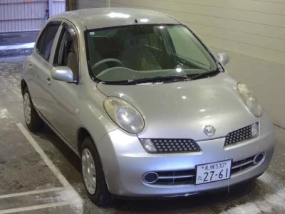 Nissan MARCH  с аукциона в Японии