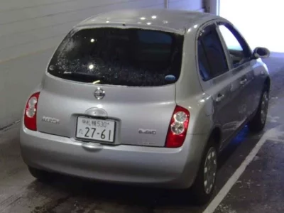 Nissan MARCH  с аукциона в Японии