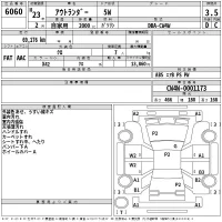 Mitsubishi OUTLANDER лот № 6060 оценка 3.5  с аукциона в Японии 2