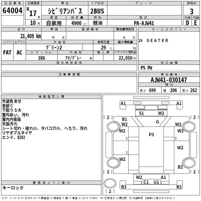 Nissan CIVILIAN  с аукциона в Японии