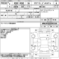 BMW MINI лот № 70118 оценка 4  с аукциона в Японии 2