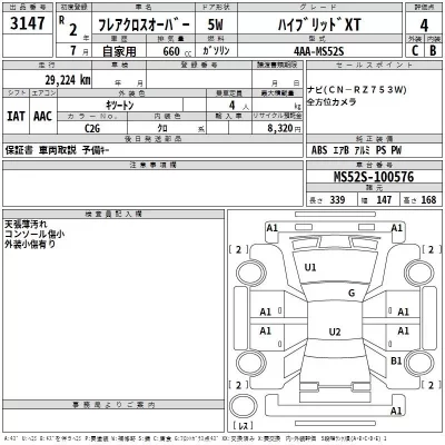 Mazda FLAIR  с аукциона в Японии