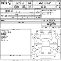 Subaru IMPREZA лот № 30028 оценка 3.5  с аукциона в Японии 2