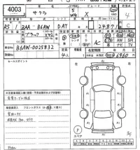 Nissan SAKURA лот № 4003 оценка 4  с аукциона в Японии 7