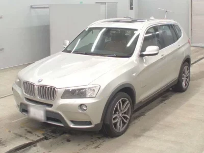 BMW X3  с аукциона в Японии