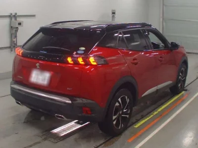 Peugeot 2008  с аукциона в Японии