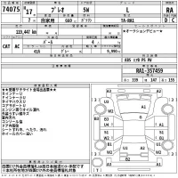 Subaru PLEO лот № 74075 оценка RA  с аукциона в Японии 2
