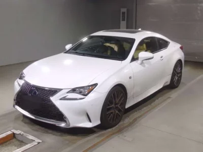 Lexus RC  с аукциона в Японии