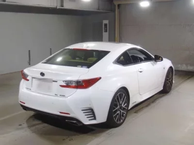 Lexus RC  с аукциона в Японии