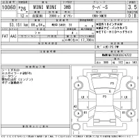 BMW MINI лот № 10060 оценка 3.5  с аукциона в Японии 11