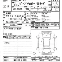 Chrysler JEEP CHEROKEE лот № 2017 оценка 4.5  с аукциона в Японии 5
