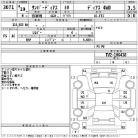 Subaru SAMBAR лот № 3071 оценка 3.5  с аукциона в Японии 2