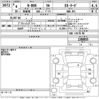 Honda N BOX лот № 3072 оценка 4.5  с аукциона в Японии 2