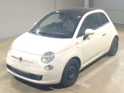 Fiat 500  с аукциона в Японии