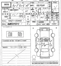 Nissan CUBECUBIC лот № 9026 оценка   с аукциона в Японии 2