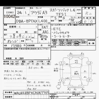 Audi A3 лот № 10042 оценка R  с аукциона в Японии 9